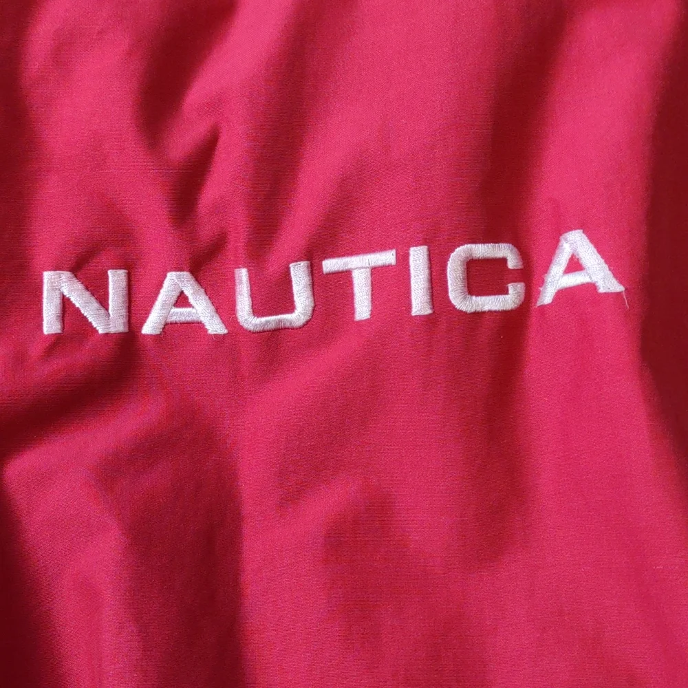 Vintage Nautica Reversible Fleece Jacket Large 90s Y2K - Picture 9 of 12